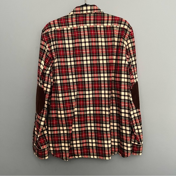 Guideboat Co. Red Feather Flannels Rugged Wear Soft Wash Plaid Flannel Large - Picture 2 of 4